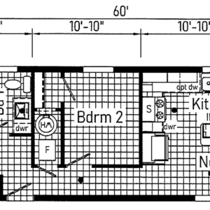 Cavco Clarion 560BZ14602B Single Wide Home