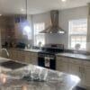 Kitchen of a mobile home