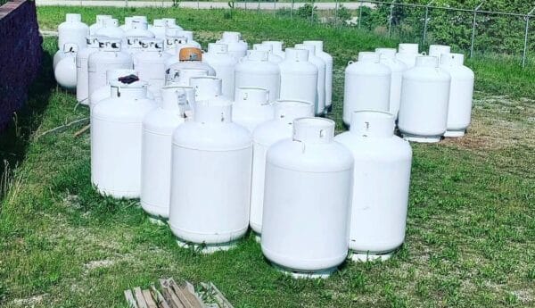 300 gallons propane